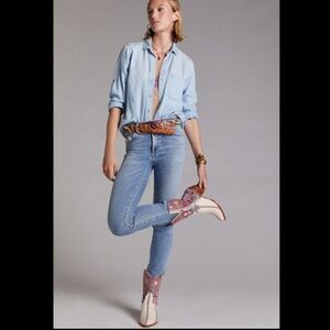 Citizens of Humanity Anthropologie NWT Skyla Slim Straight Jeans Size 30.